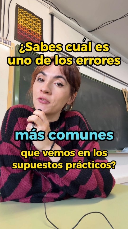 ¿Sabes cuál es uno de los errores más comunes que vemos en los supuestos prácticos? Tratar…